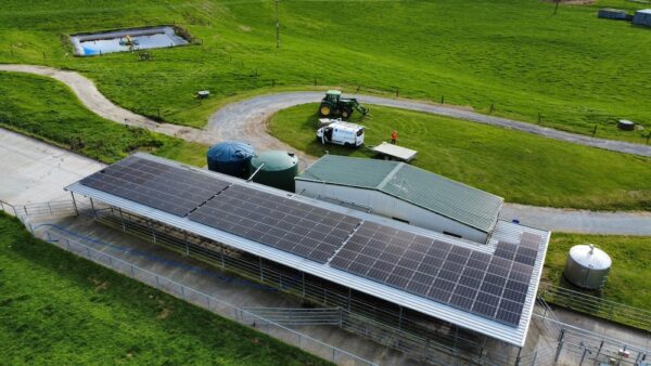 dairy farm solar panel system