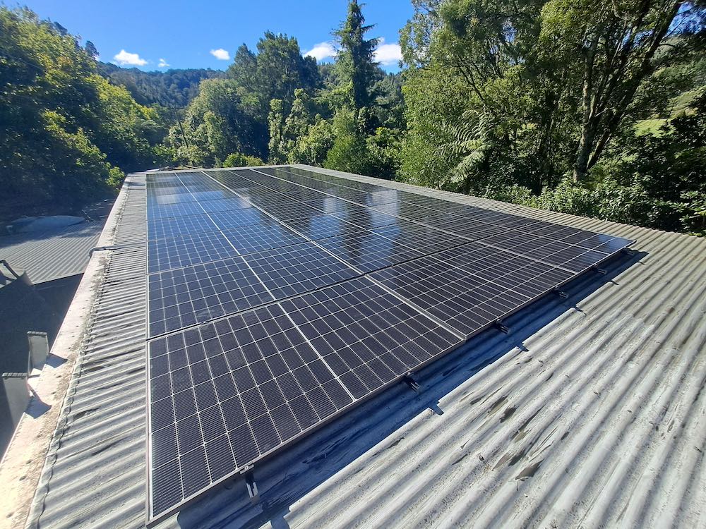 10kW dairy-shed solar panel system NZ