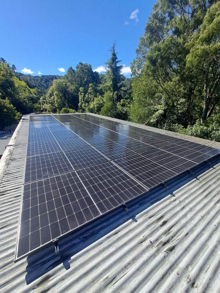 10kW dairy-shed solar panel system NZ