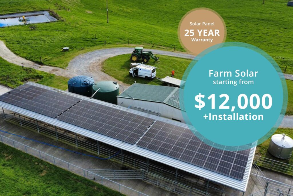 dairy farm solar packages nz